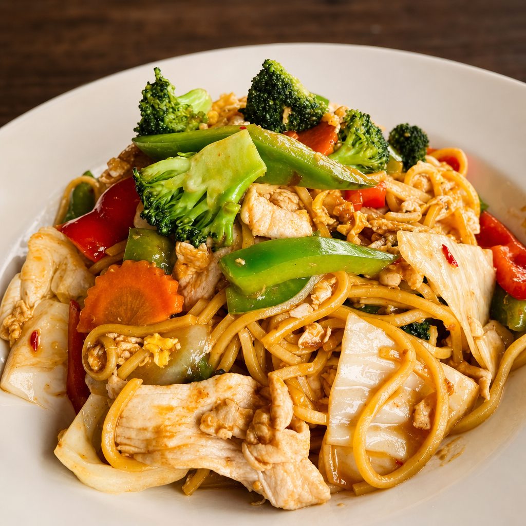 Spicy Thai Lomein.