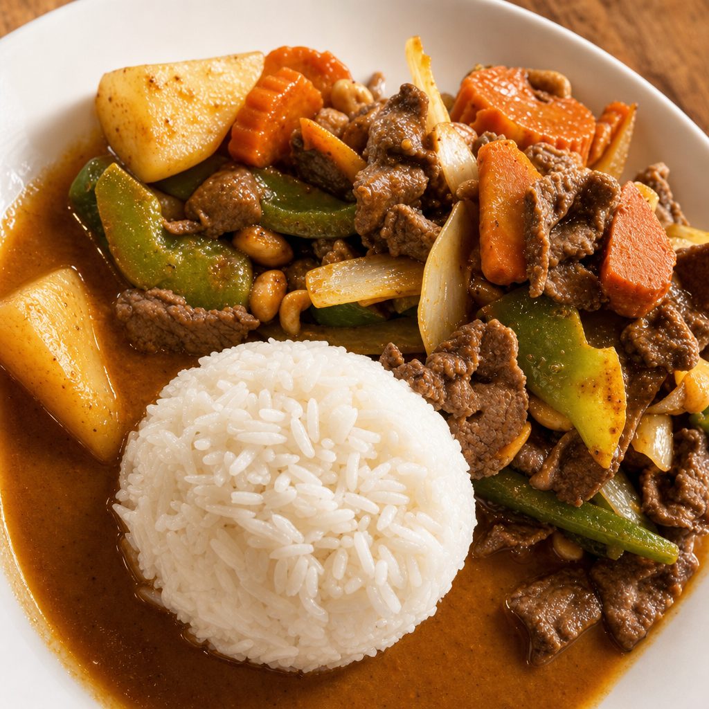 Massaman Curry (Lunch).