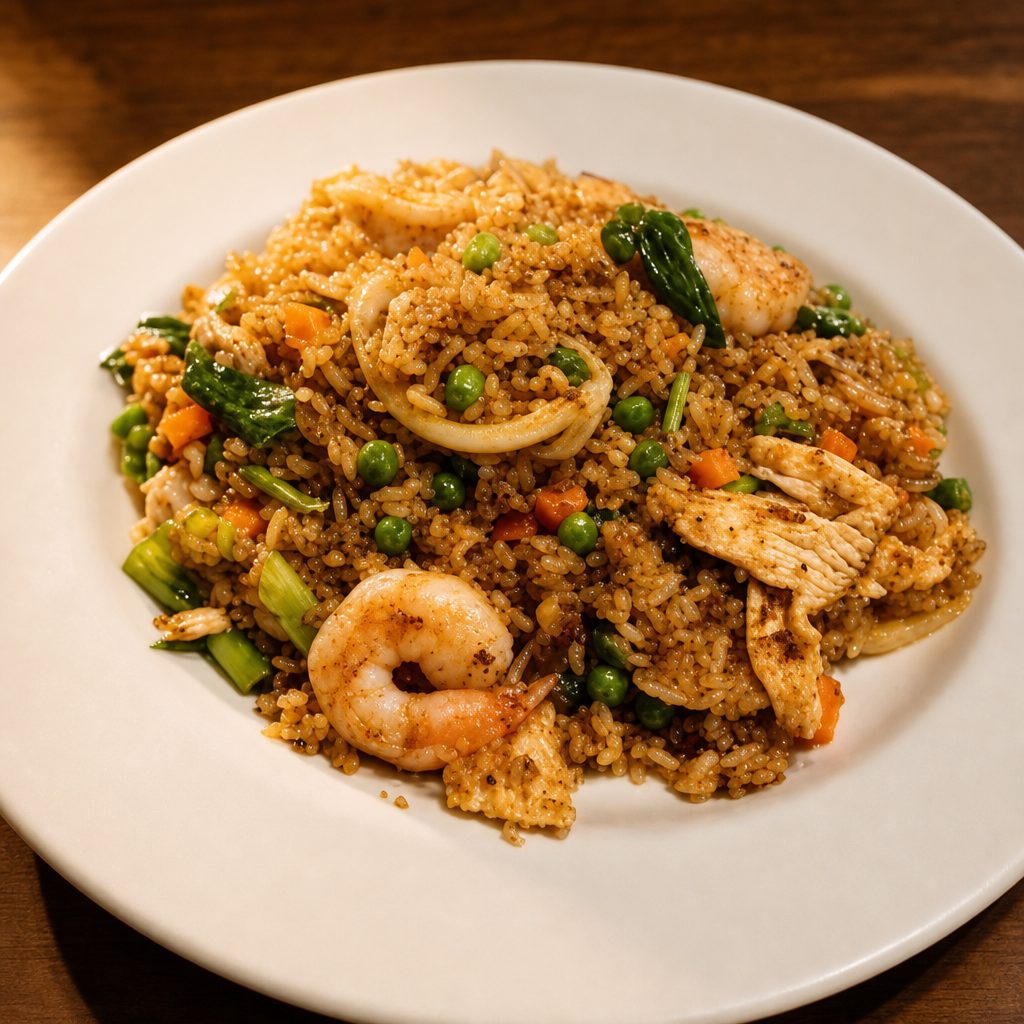 Basil Fried Rice.