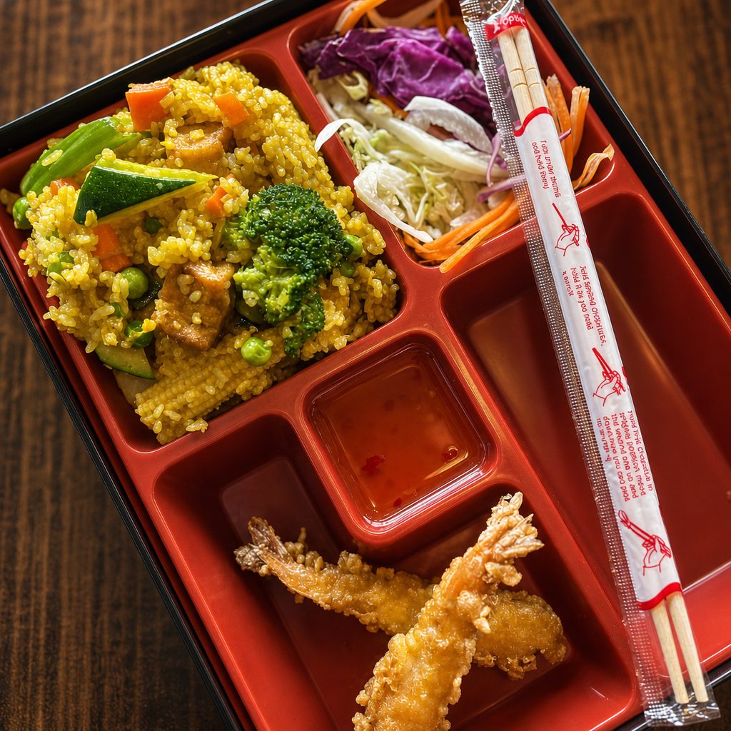 Pineapple Lunch Set.
