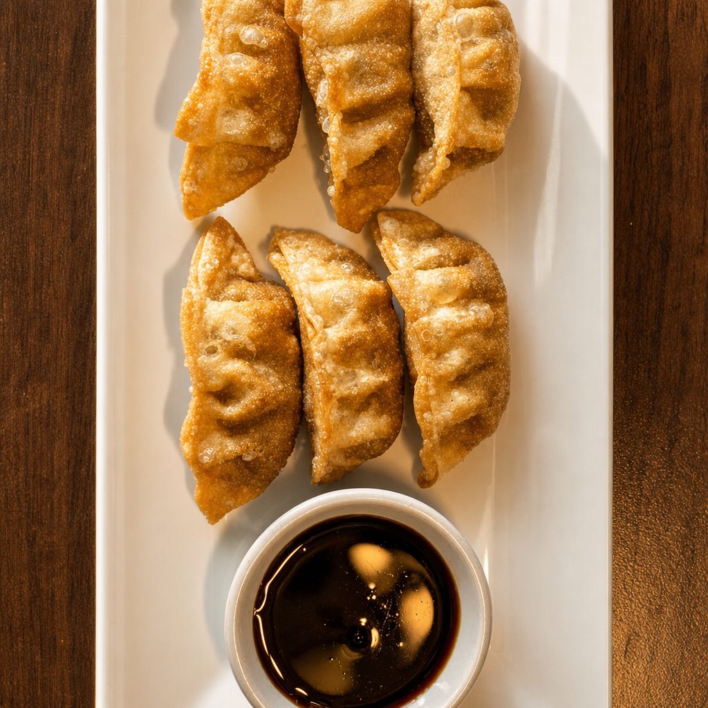 Veggie Dumplings.
