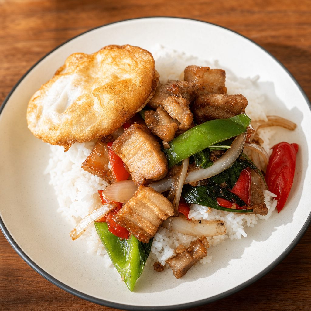 Crispy pork belly Special.